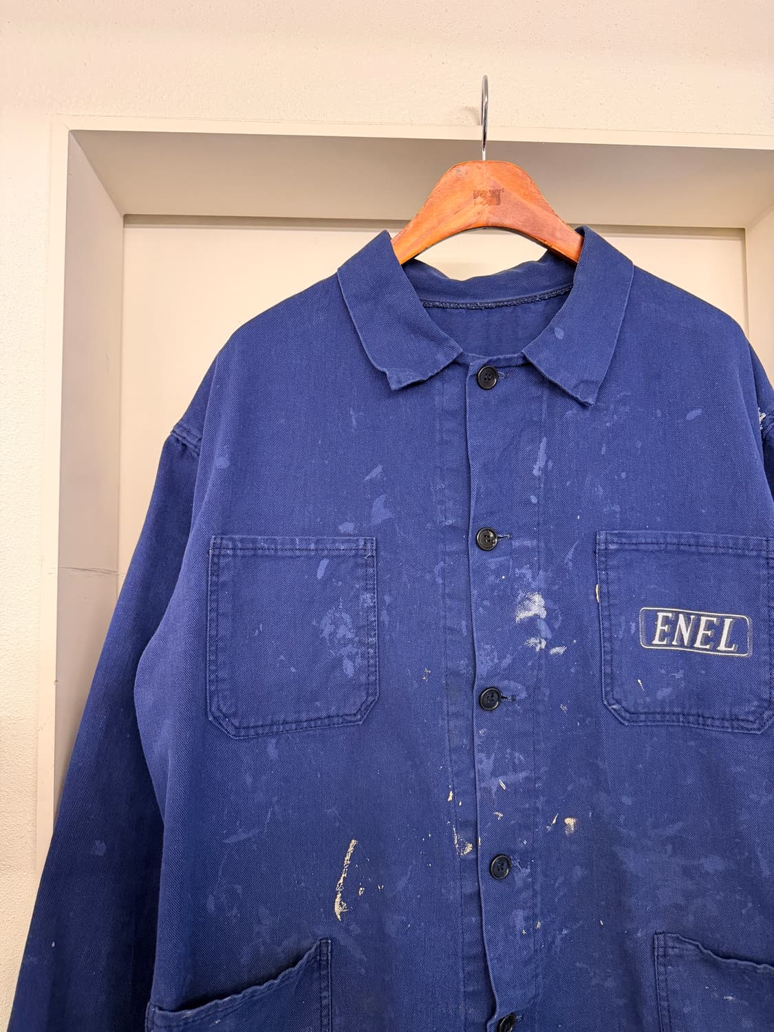 OLD VINTAGE PAINTED FRENCH WORK 프렌치워크자켓 상품이미지7