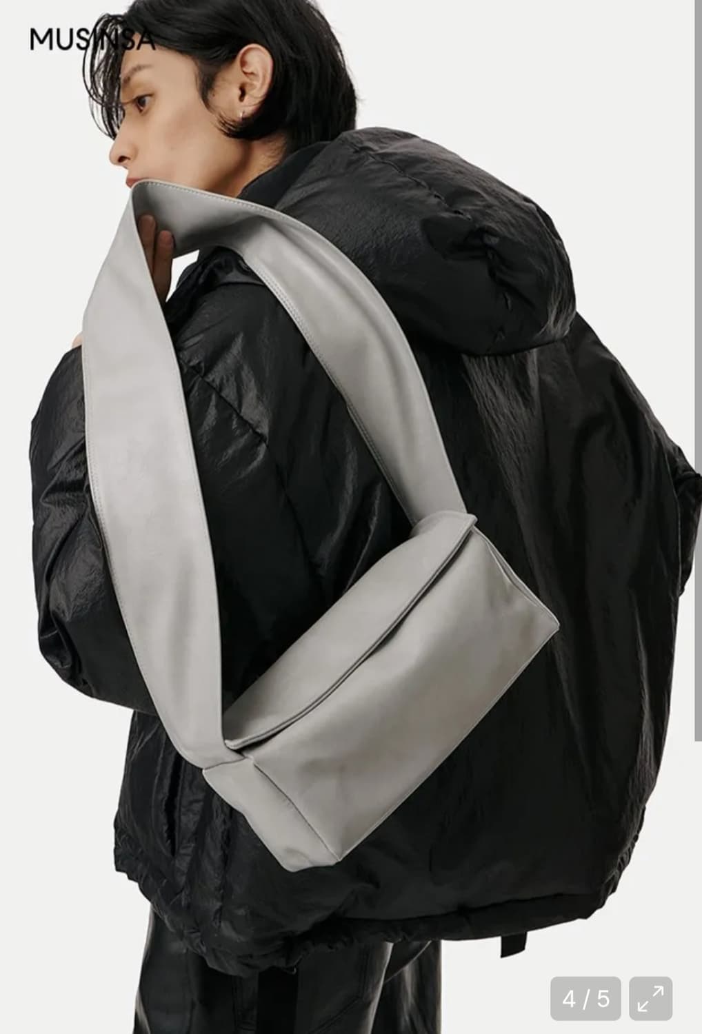 [IEY] MN HOODIE DOWN JACKET Black 상품이미지3