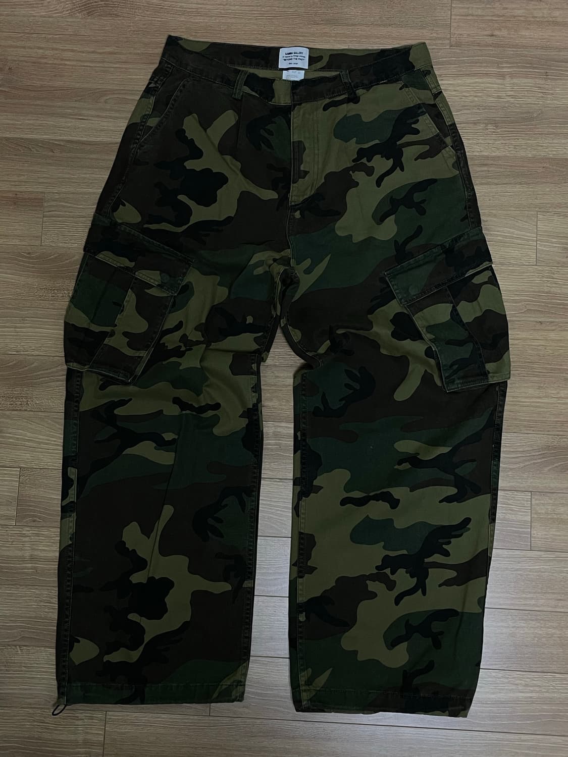감마 갤러리 카모 카고 워싱 팬츠 상품이미지2