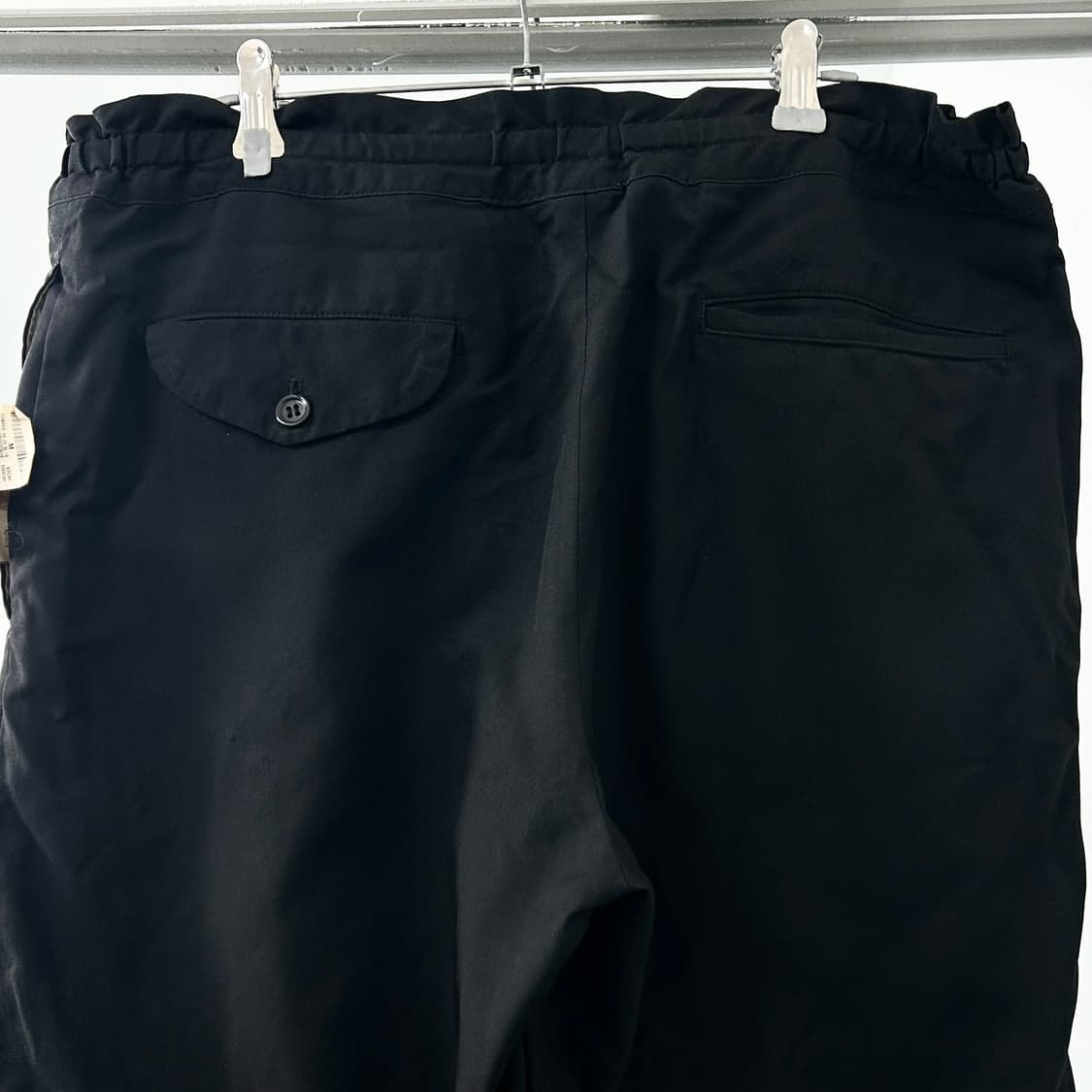 꼼데가르송 블랙 드로우 스트링 팬츠 상품이미지7