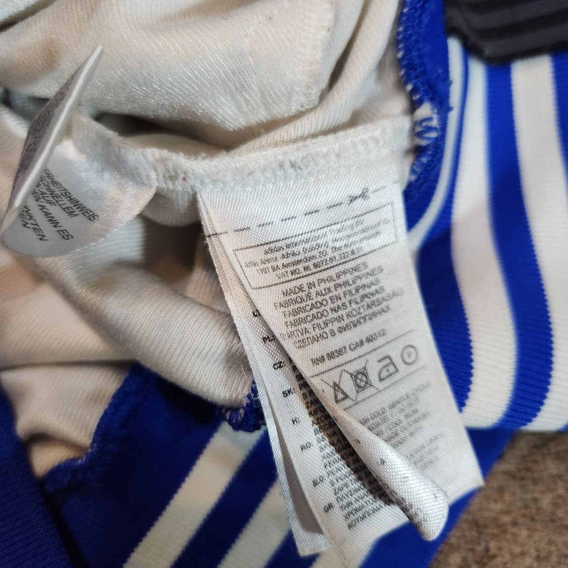 첼시 아디다스 트랙탑 져지 s 95~100 화이트 상품이미지5