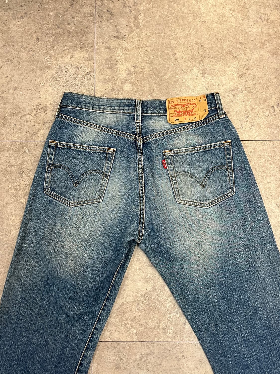 리바이스 501 데님 팬츠 W76 L86 #csz3772 상품이미지8