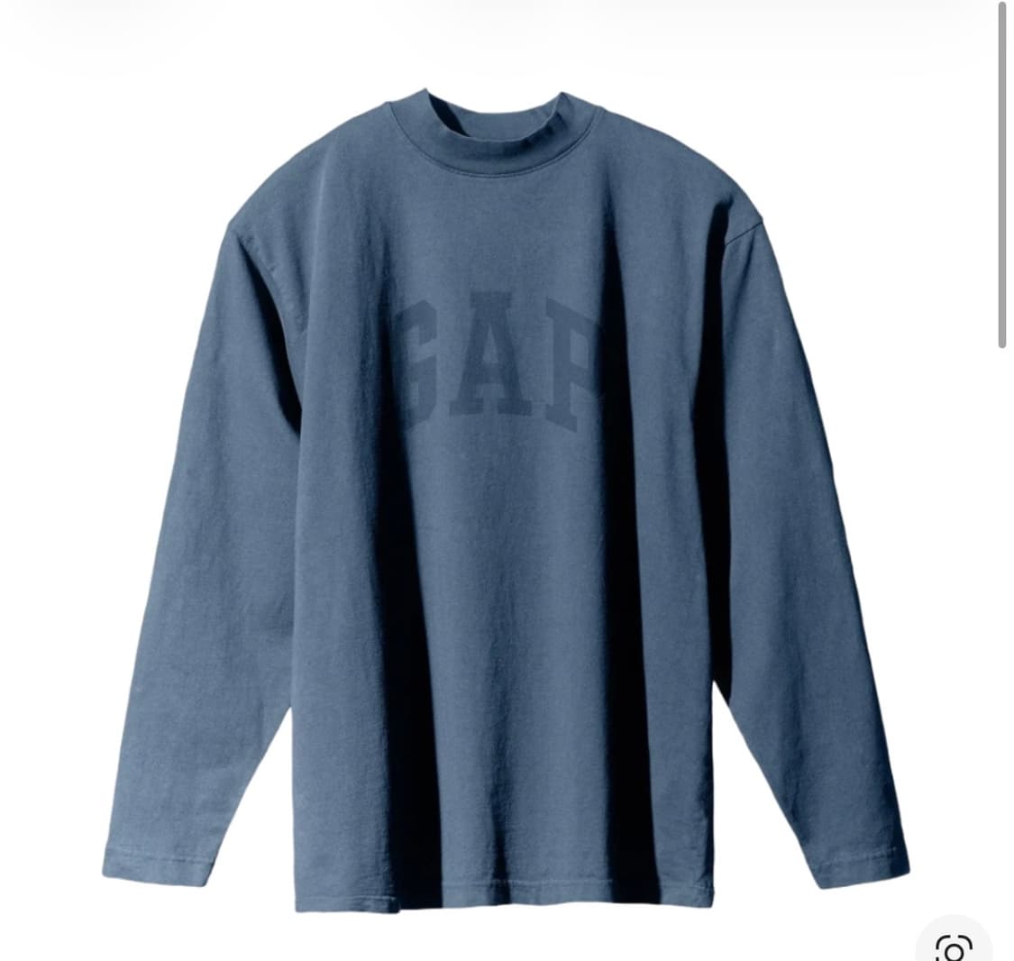 이지갭 엔지니어드 바이 발렌시아가 도브 롱슬리브 다크블루 상품이미지1