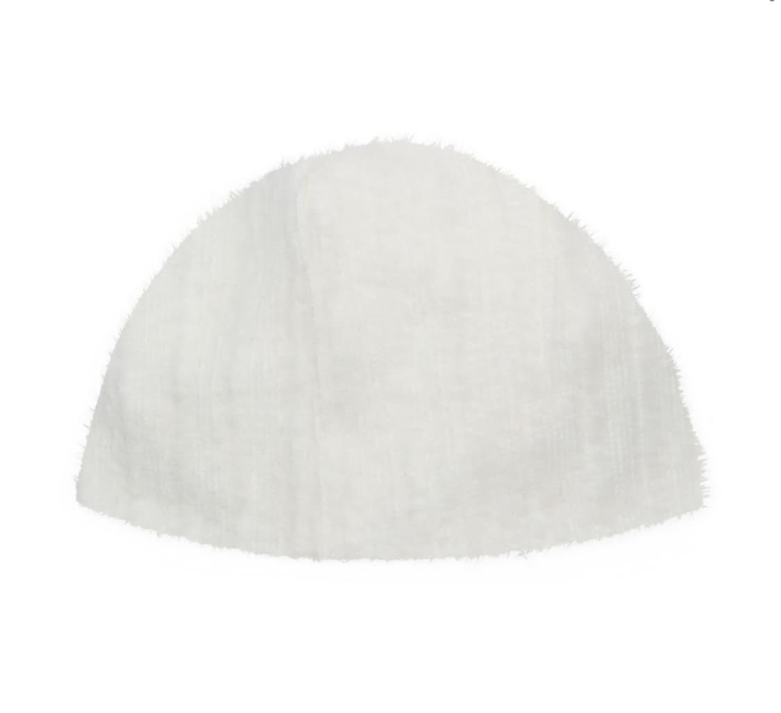 바우프 버튼 플러피 비니 아이보리 상품이미지2