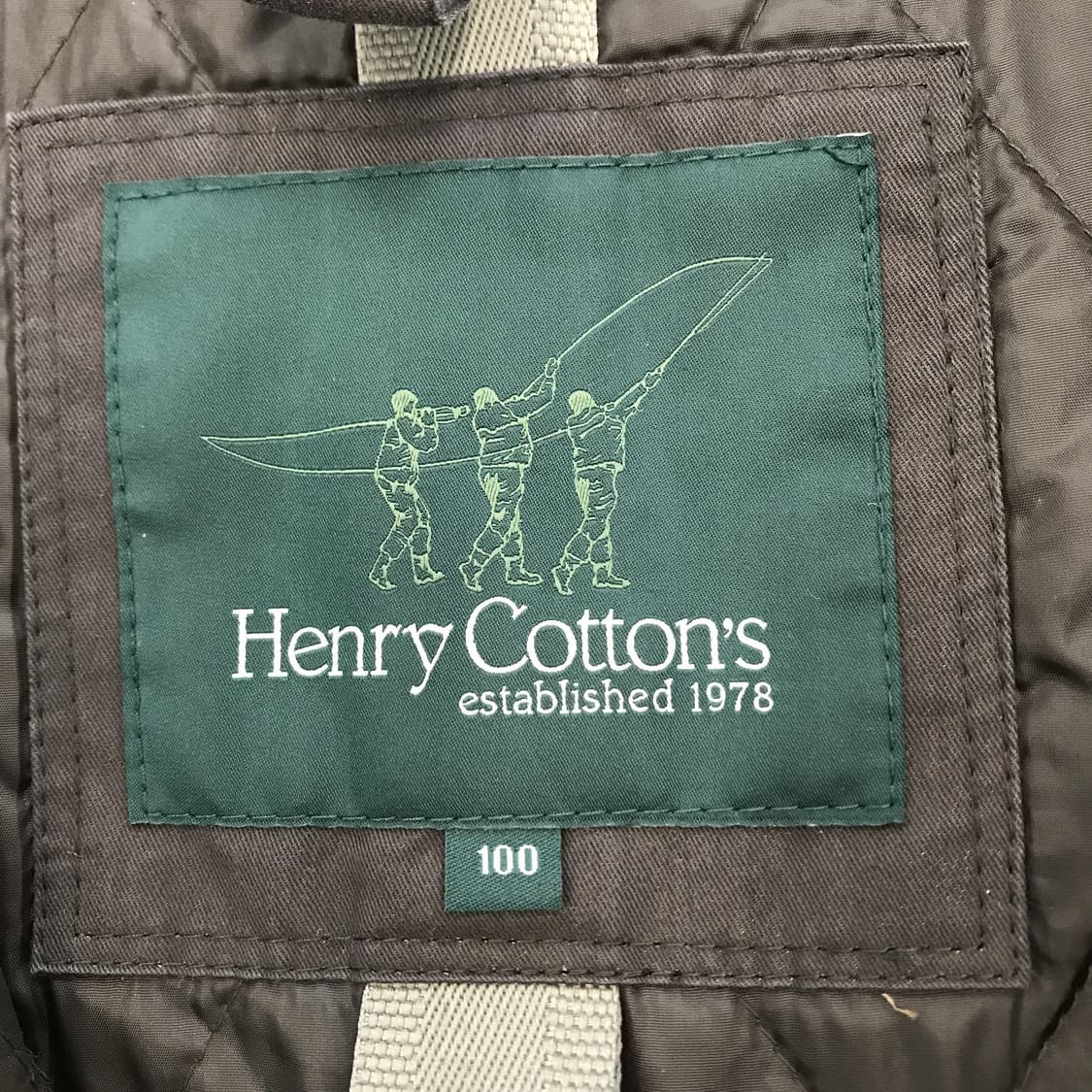 헨리코튼 가먼트 빈티지 파일럿코트 [100사이즈] 상품이미지4