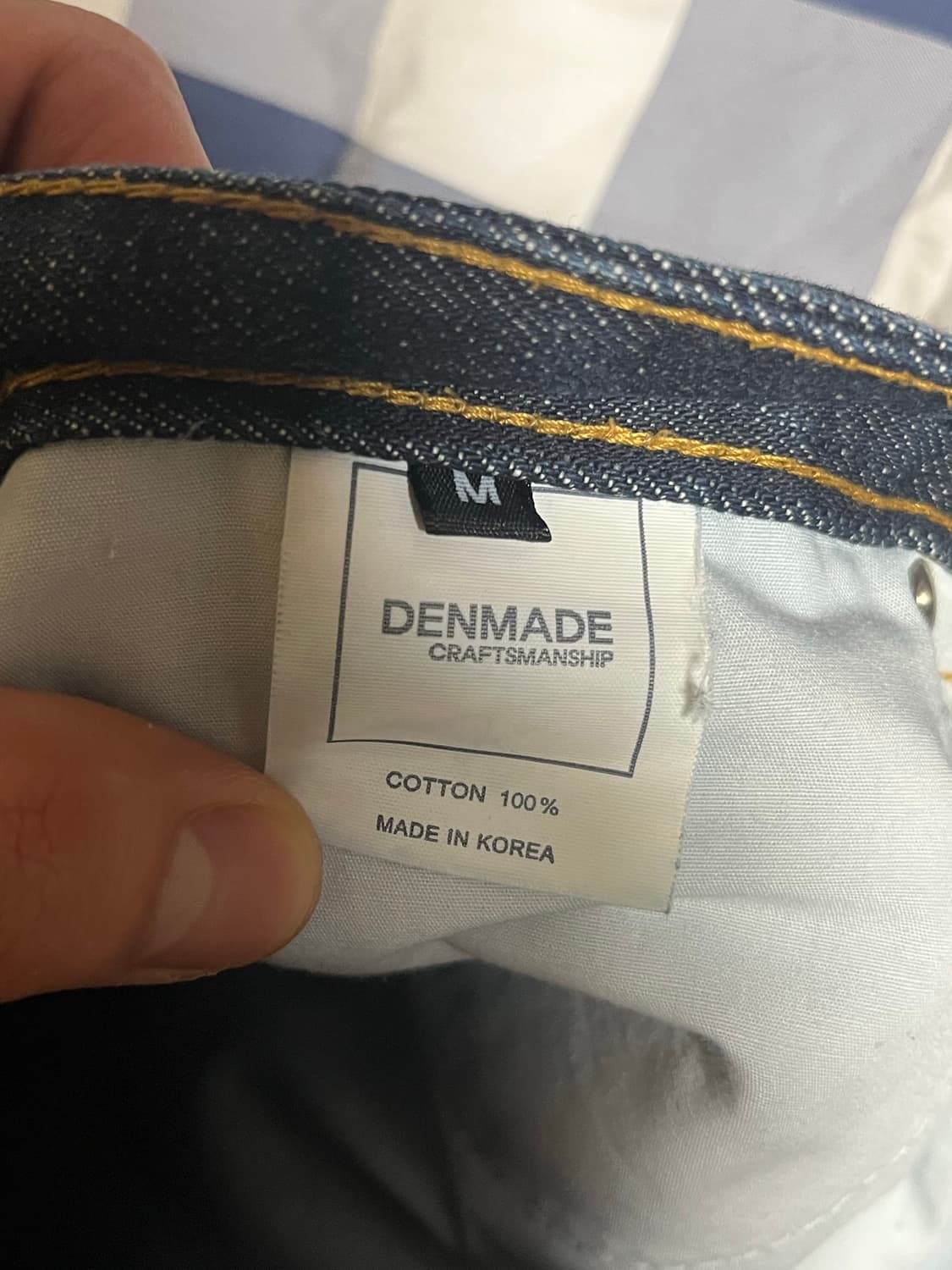DENMADE 생지 데님팬츠 30 상품이미지7