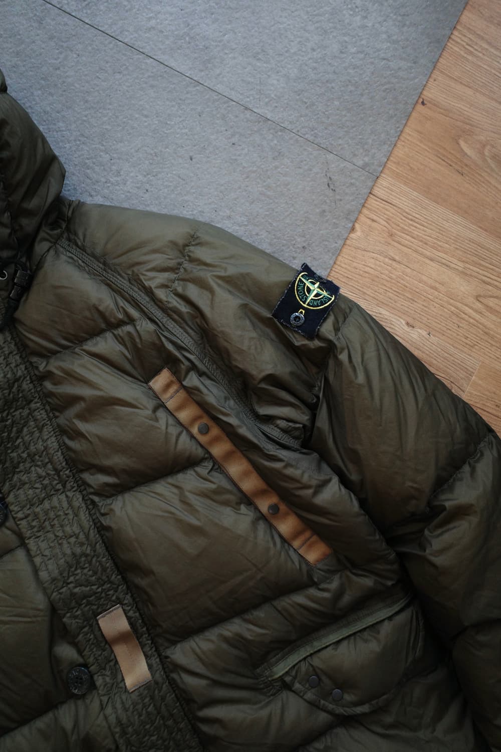 08aw 스톤아일랜드 nylon tela opaque 다운 자켓 상품이미지2