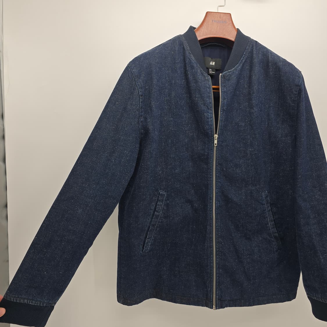 H&M 데님 블루종 봄버 자켓 [D20295] 상품이미지2