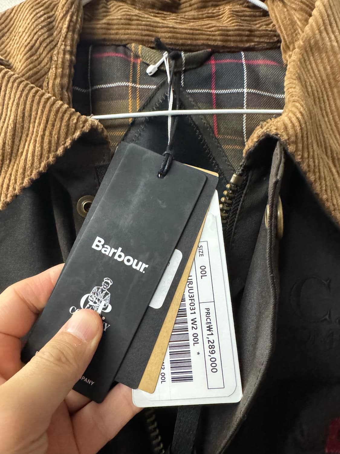 바버 X cp컴퍼니 크릴 왁스자켓 상품이미지4