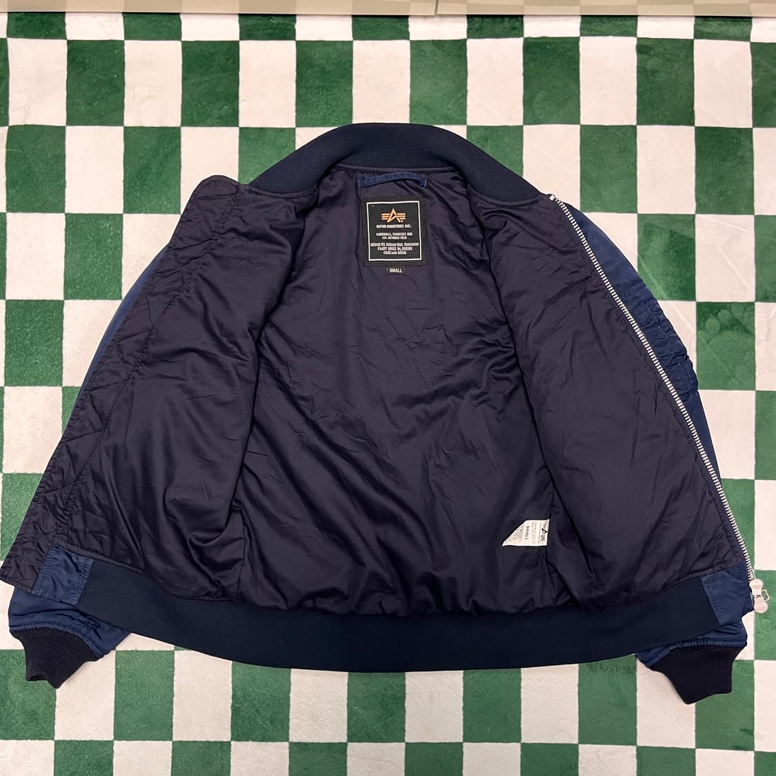 (택포) 알파인더스트리 MA-1 플라이트 봄버 자켓 타이트핏 상품이미지3