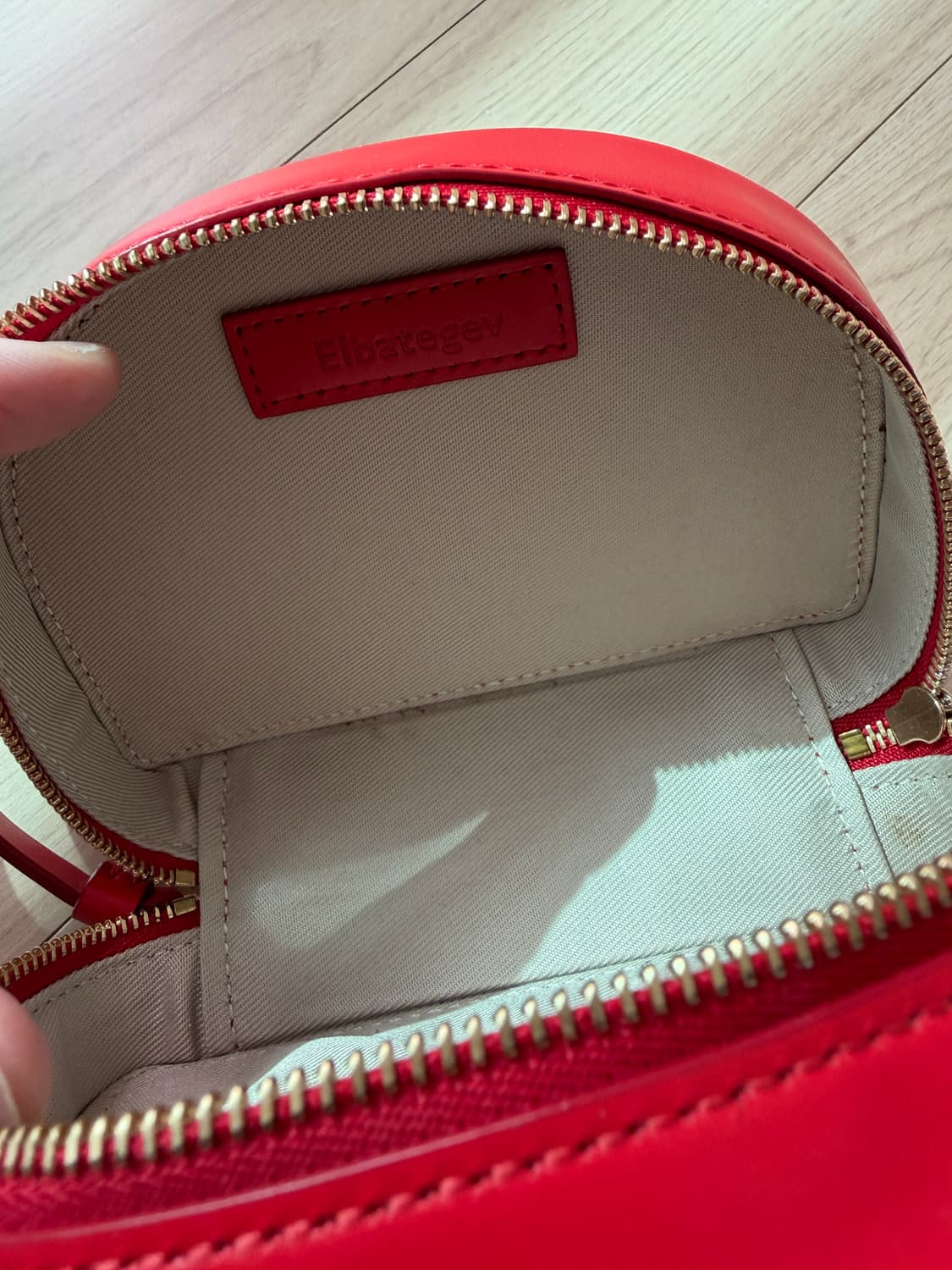 엘바테게브 레드 토트백 숄더백 상품이미지5