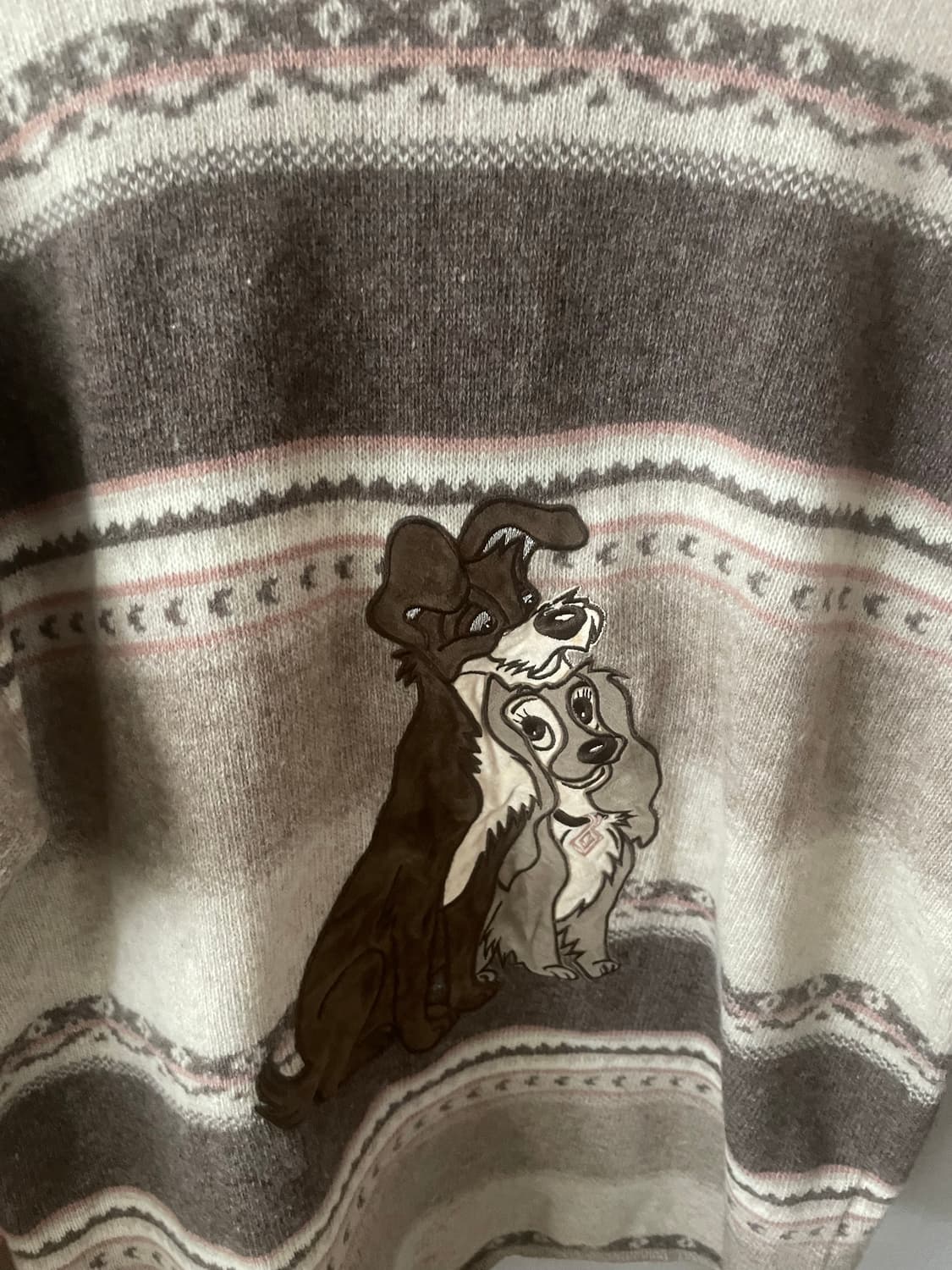 모리걸 빈티지 램스울 강아지 니트🐶🤍 상품이미지3