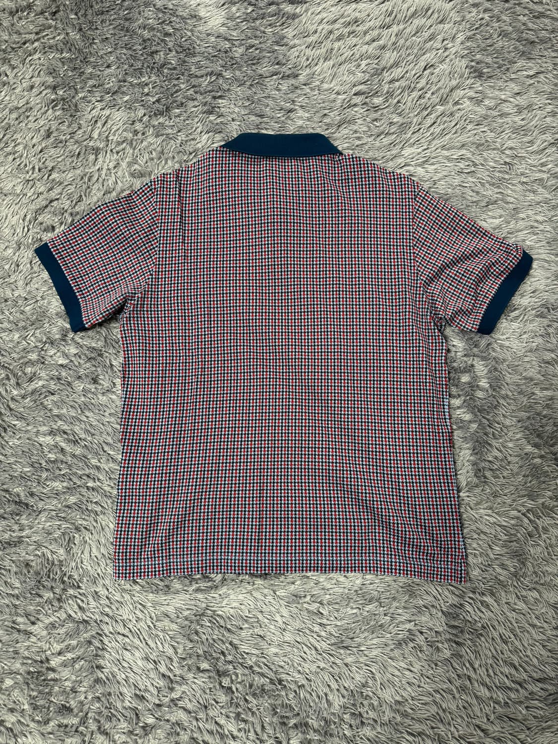 PRADA 블랙라벨 체크 PK 카라티 상품이미지8