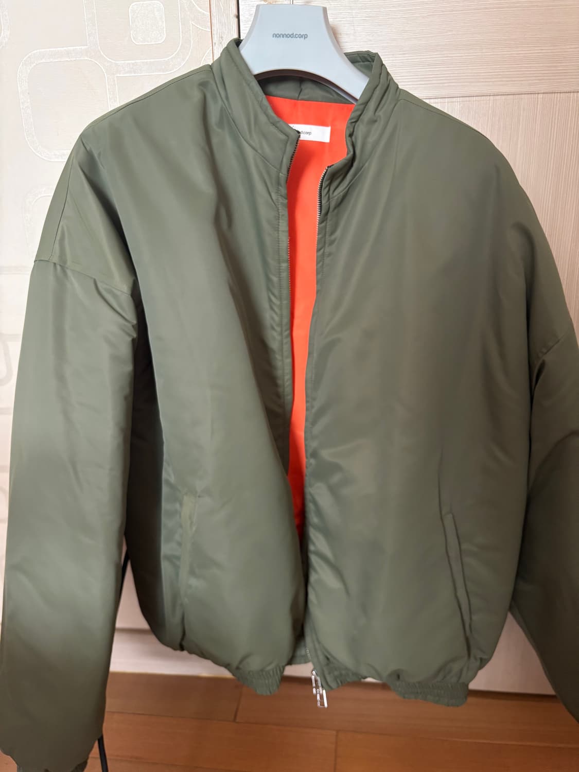 [OS] 논노드 러스터 봄버 자켓 상품이미지2