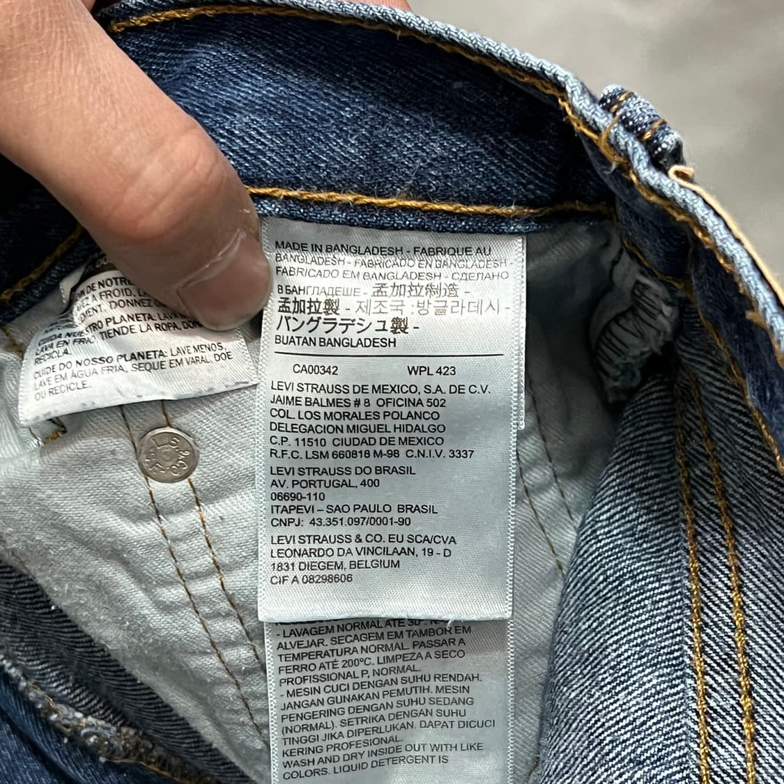  리바이스 517 데님팬츠 y15060 상품이미지7