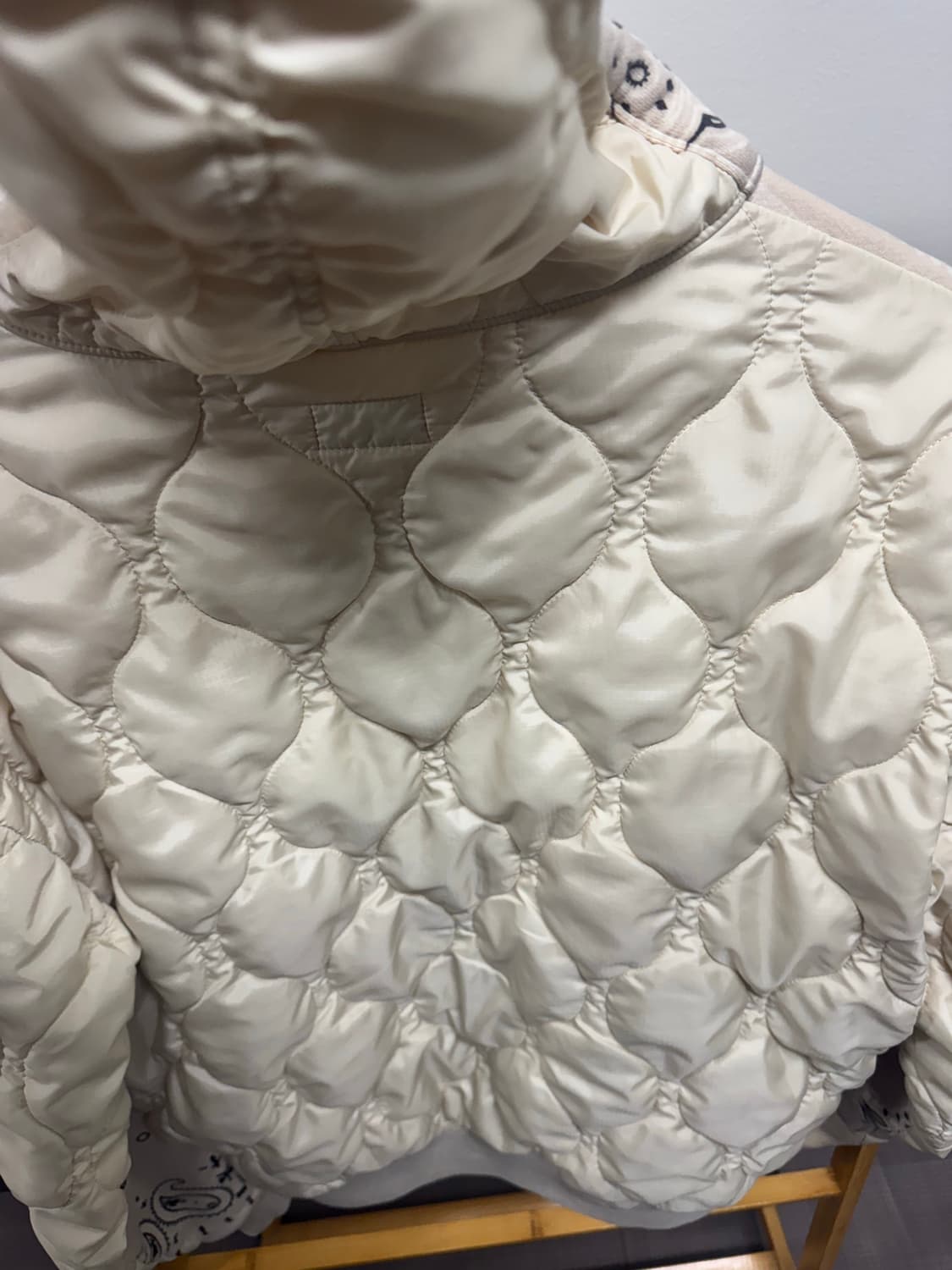 [4] 캐피탈 플리스 반다나 비부악 후드 블루종 키나리 상품이미지5