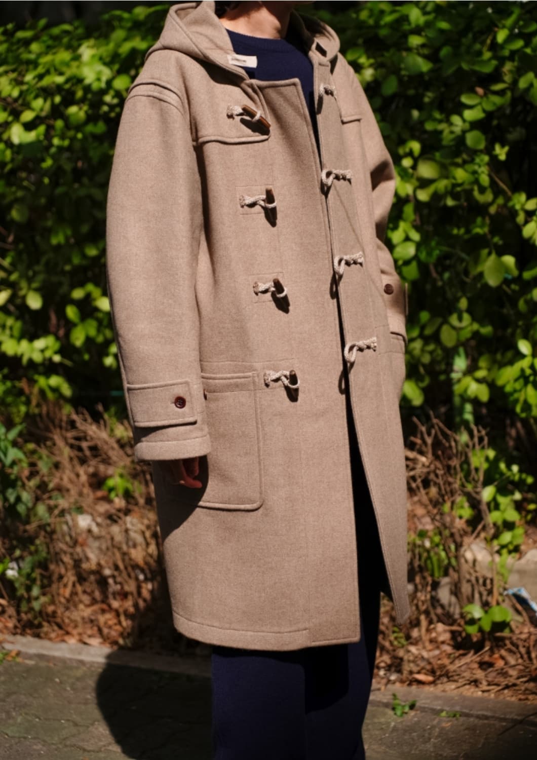 [2,새상품] 헤릴 24AW 캐시미어 더플코트 팝니다 상품이미지3