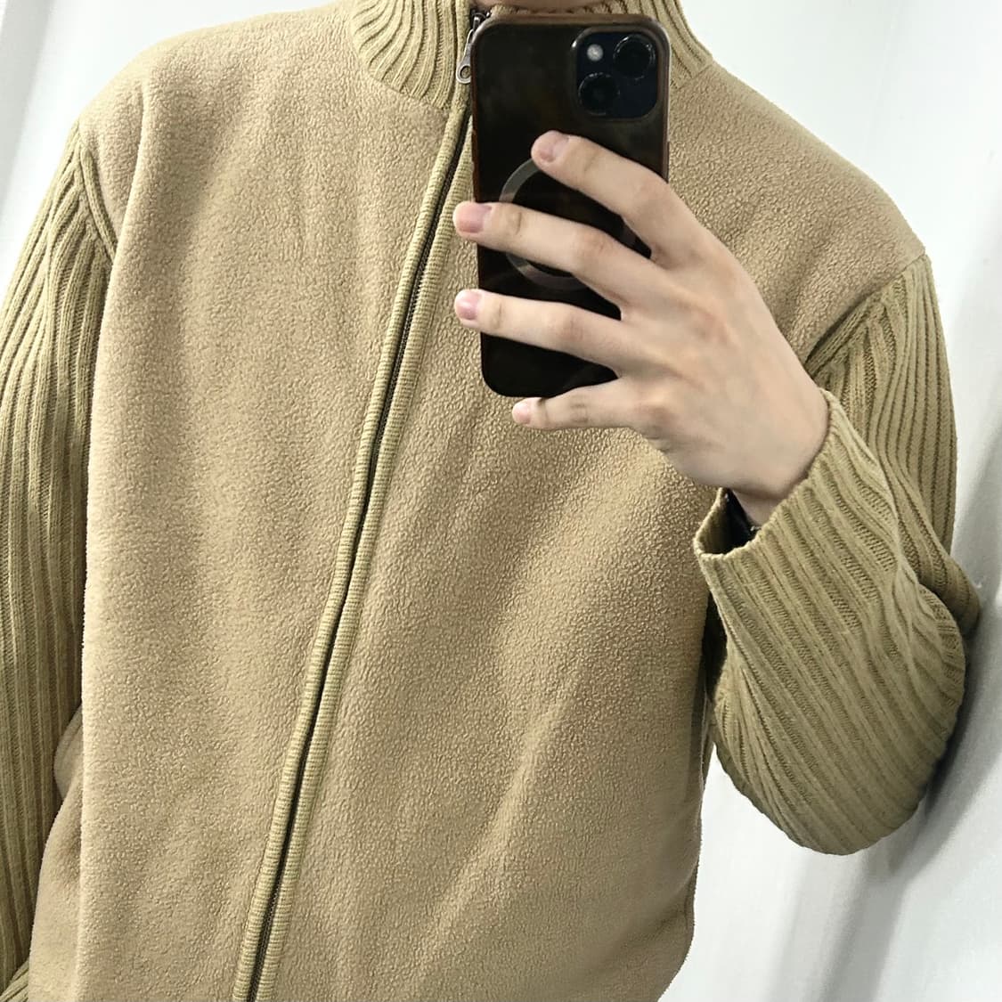 아르마니 익스체인지 니트 집업 자켓 상품이미지4