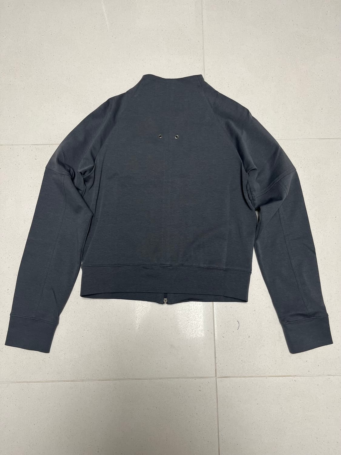 나체 ZIP DETAIL TRACK JERSEY CHARCOAL 상품이미지6