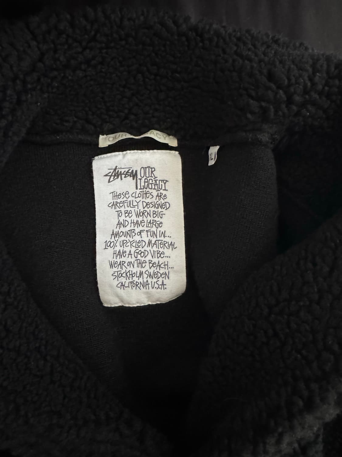 아워레가시 스투시 워크샵 러너 스웨터 상품이미지3