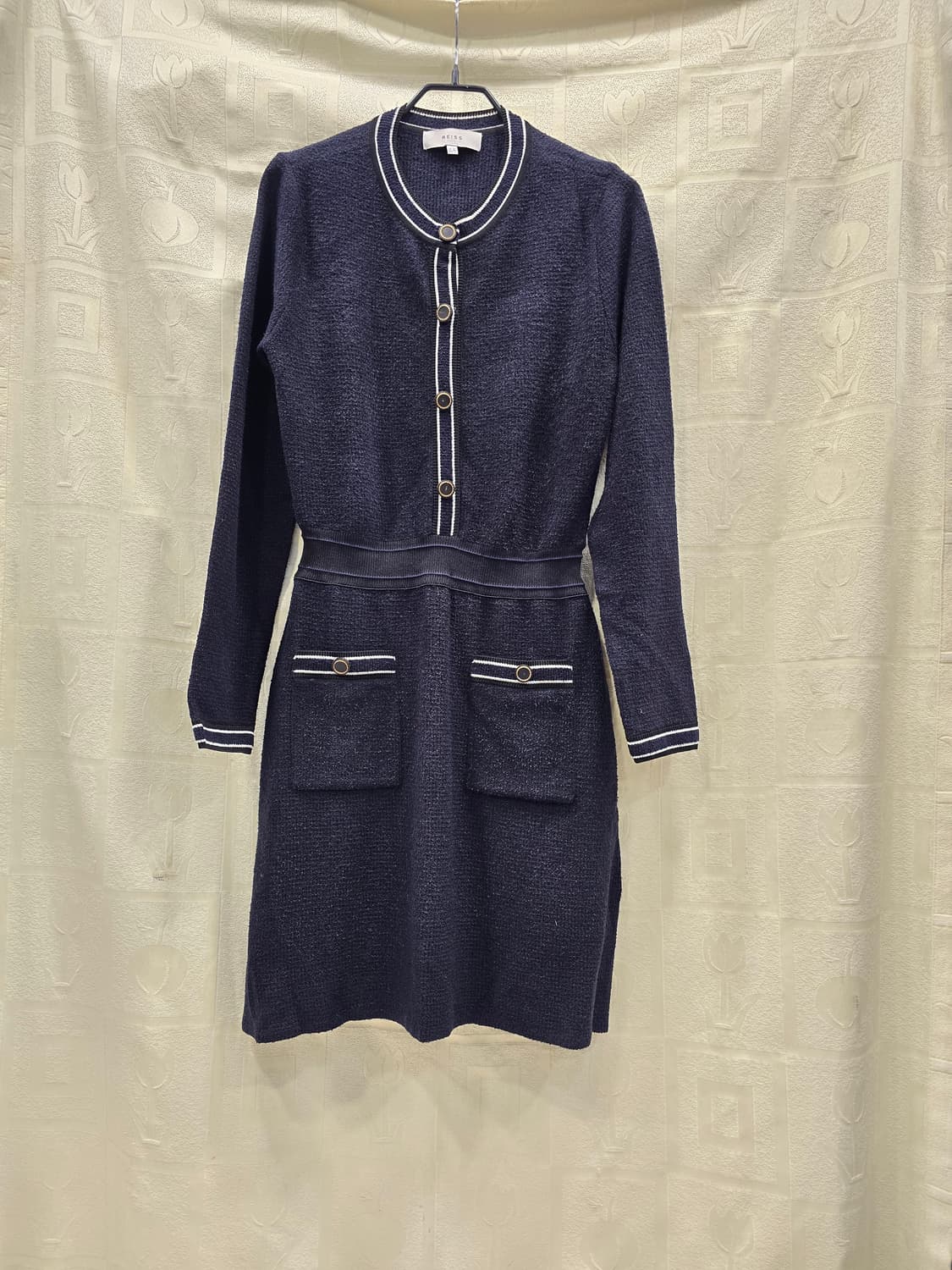 리스 REISS 네이비 니트 원피스 S 상품이미지1