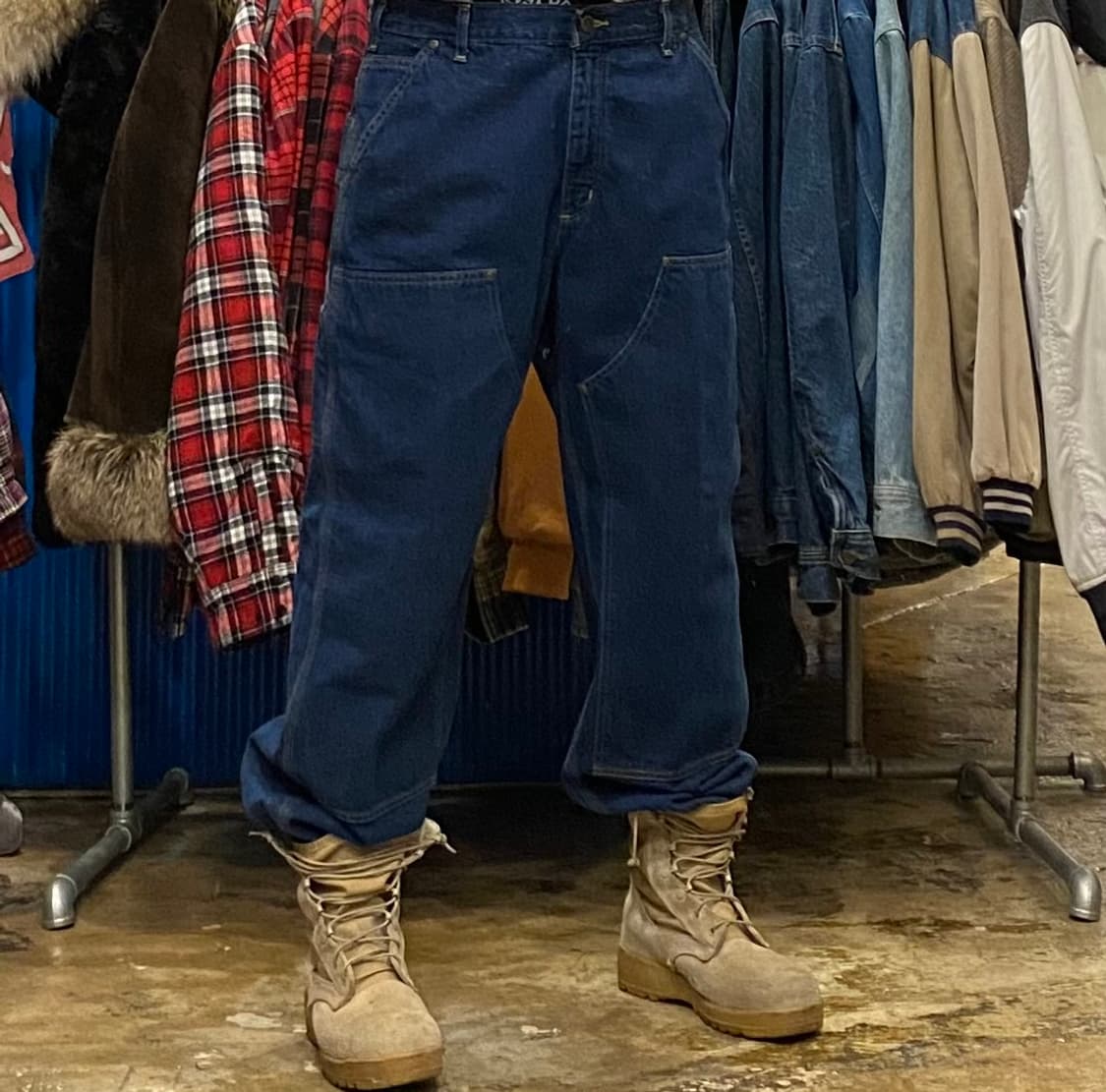 새상품)USA 칼하트 정품 워크 더블니 팬츠 상품이미지3