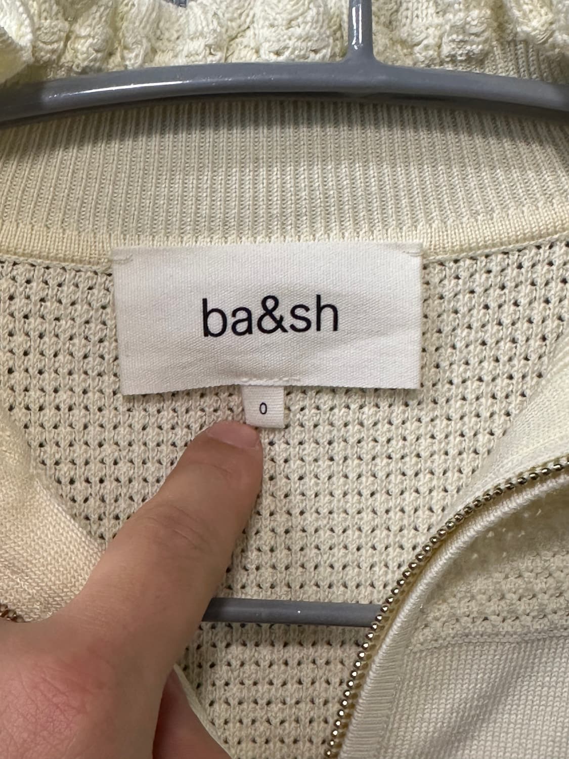 바쉬 ba&sh 하프집업 니트 상품이미지5