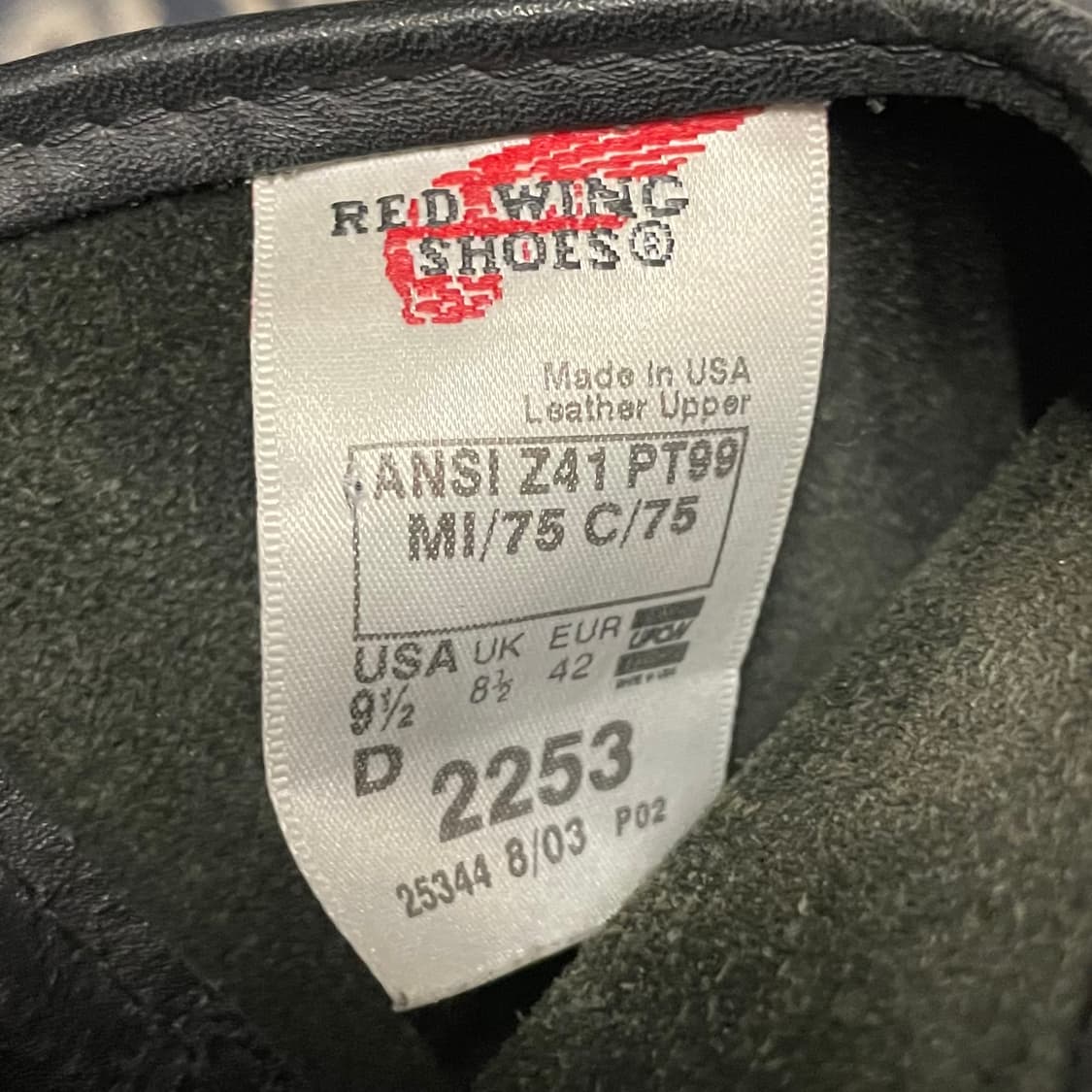 레드윙 페스코 엔지니어드 블랙 부츠   상품이미지7