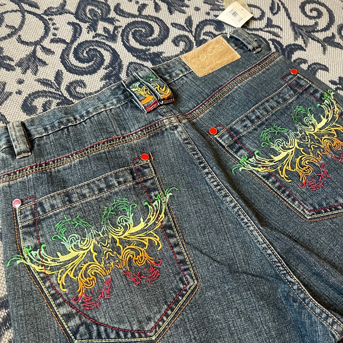 36 COOGI 데님 하프 팬츠/W2377 상품이미지2