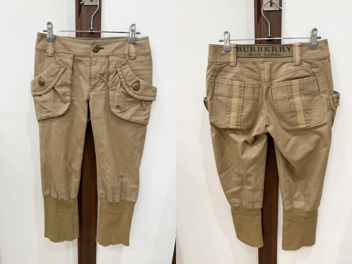 Burberry blue label camel capri 상품이미지6