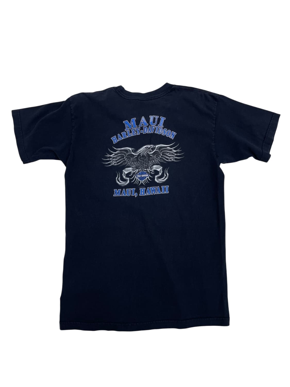 [L] 00s made USA 할리데이비슨 숏 슬리브 반팔 티셔츠 상품이미지5