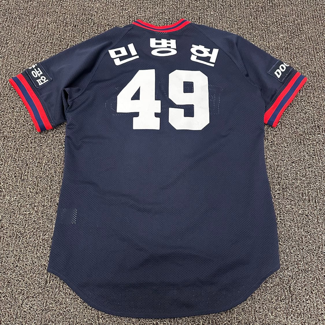 두산베어스 야구유니폼 반팔티셔츠 민병헌 마킹 L 상품이미지4