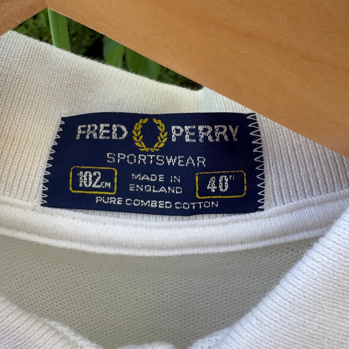 80s 프레드페리 pk티 made in england 상품이미지2