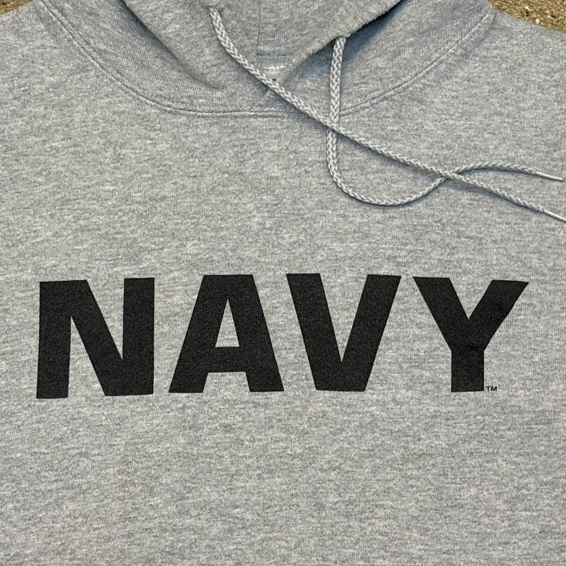 00s 미국 빈티지 US Navy 밀리터리 후드티 상품이미지4