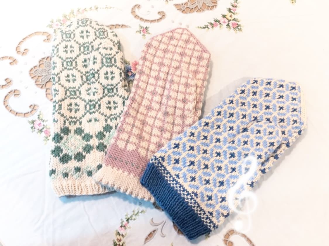 일본 핸드메이드 장갑てぶくろ 상품이미지1