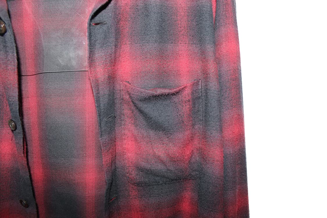 존 언더커버 타탄체크 셔츠 상품이미지6