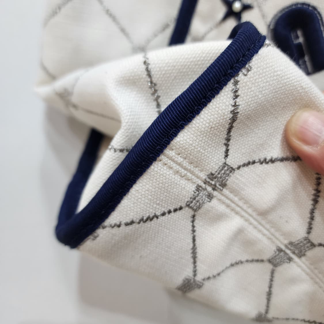 LANVIN (랑방)컬렉션 숄더백 토트백 아이보리 새거급 상품이미지6
