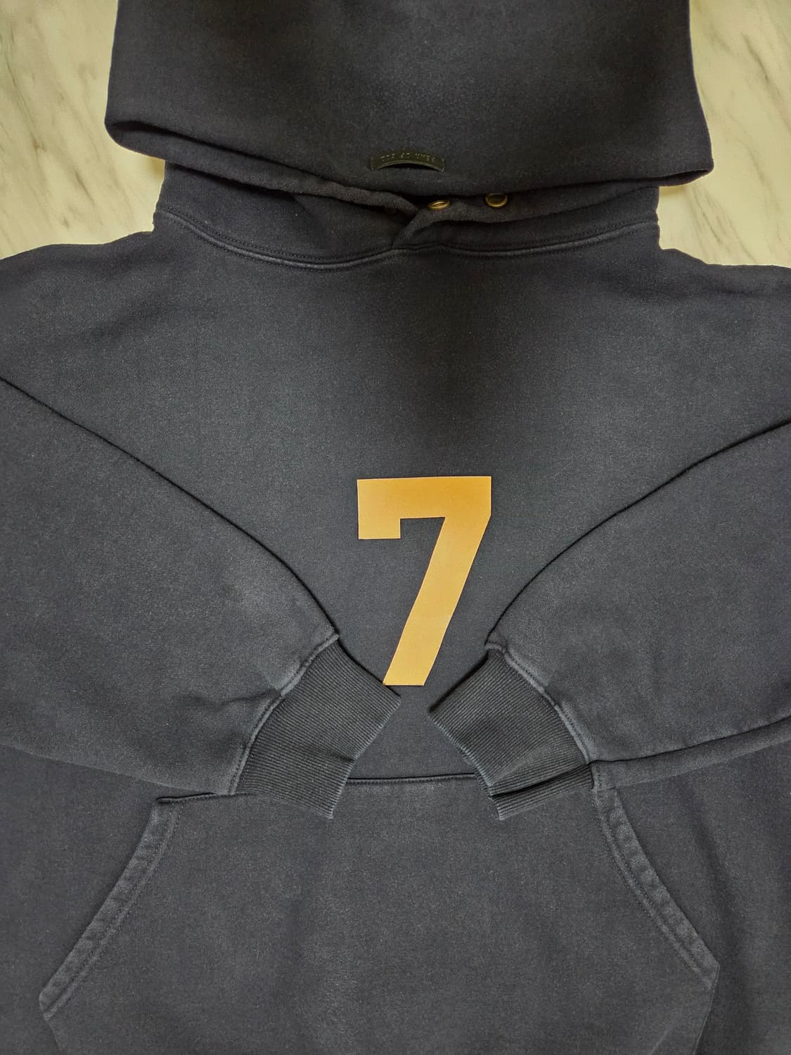 피어오브갓 7로고 후드티 상품이미지9