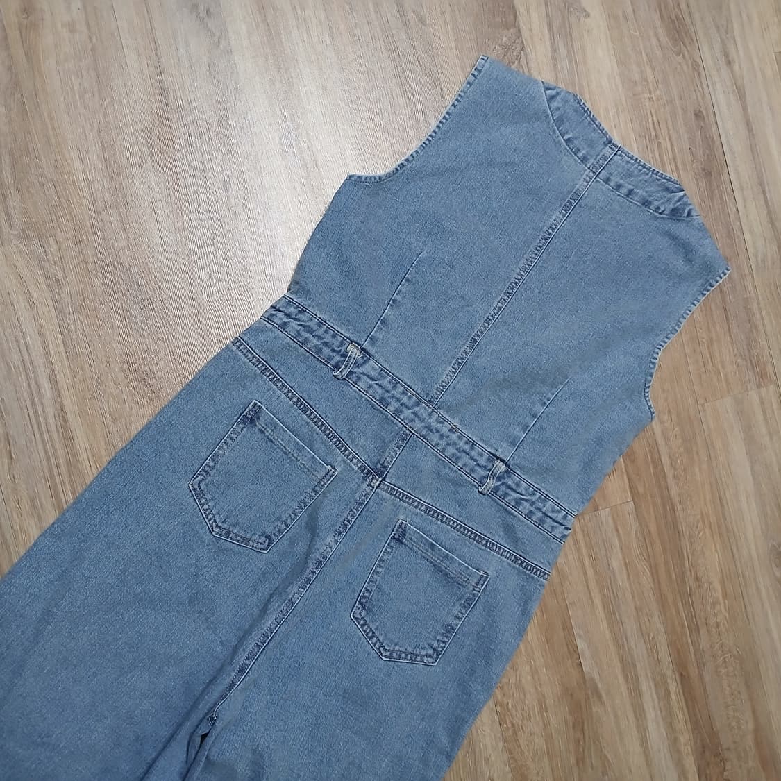 Marie 마리마켓 연청 점프수트 데님 청 바지 상품이미지8