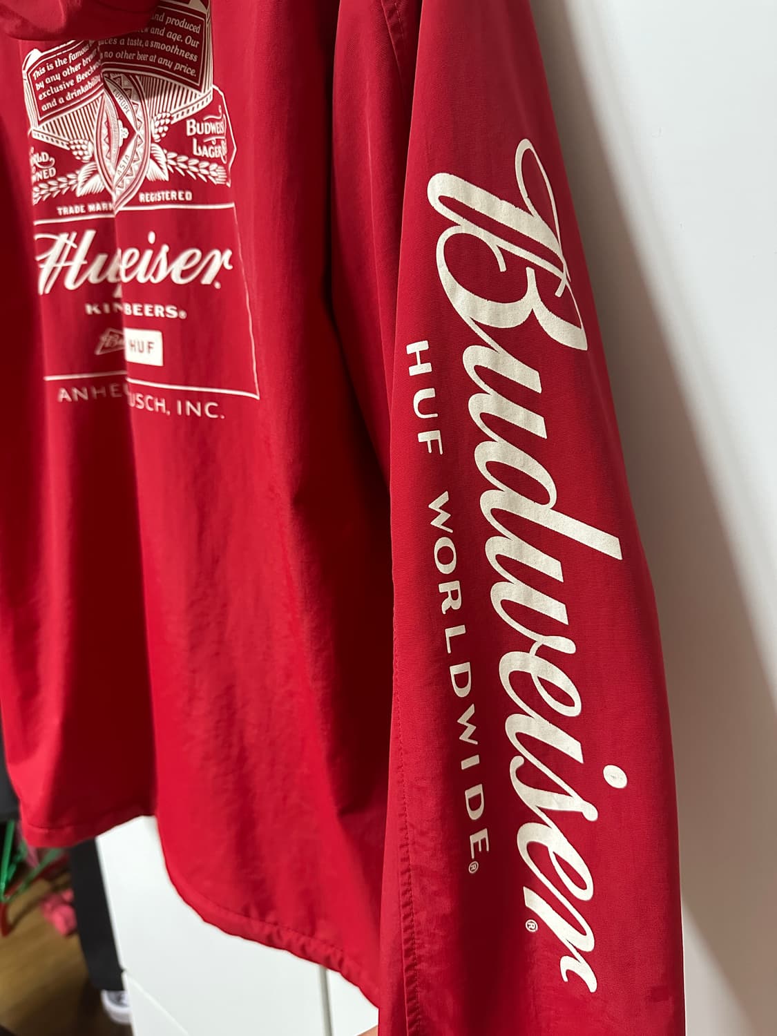 HUF x Budweiser 아노락 상품이미지4