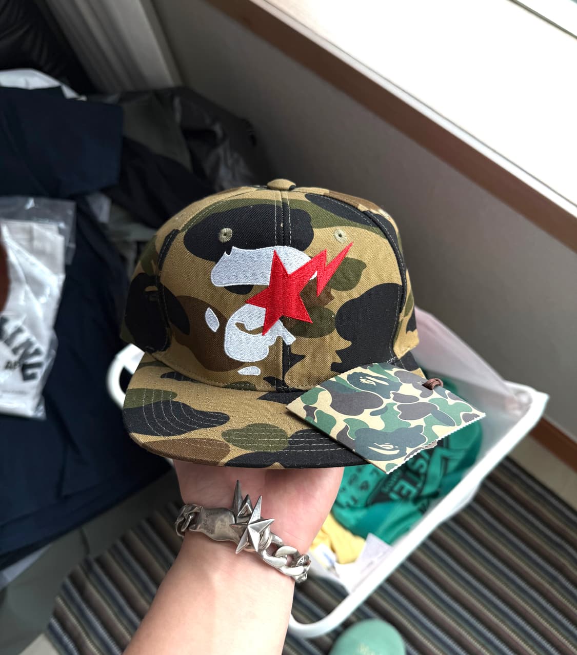 베이프 카모 스타 모자 상품이미지1