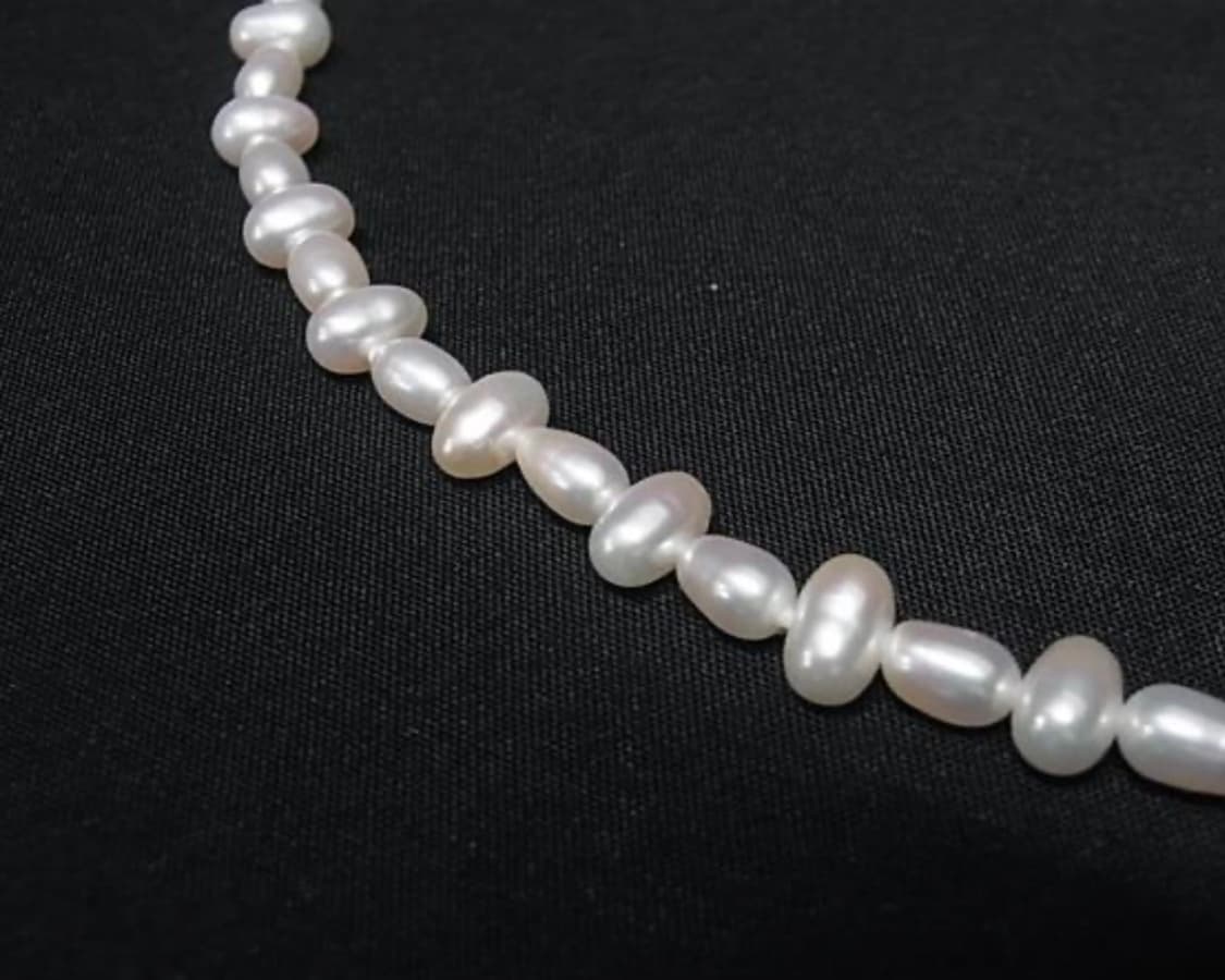 타사키 빈티지 바로크 진주 목걸이 5mm 상품이미지2