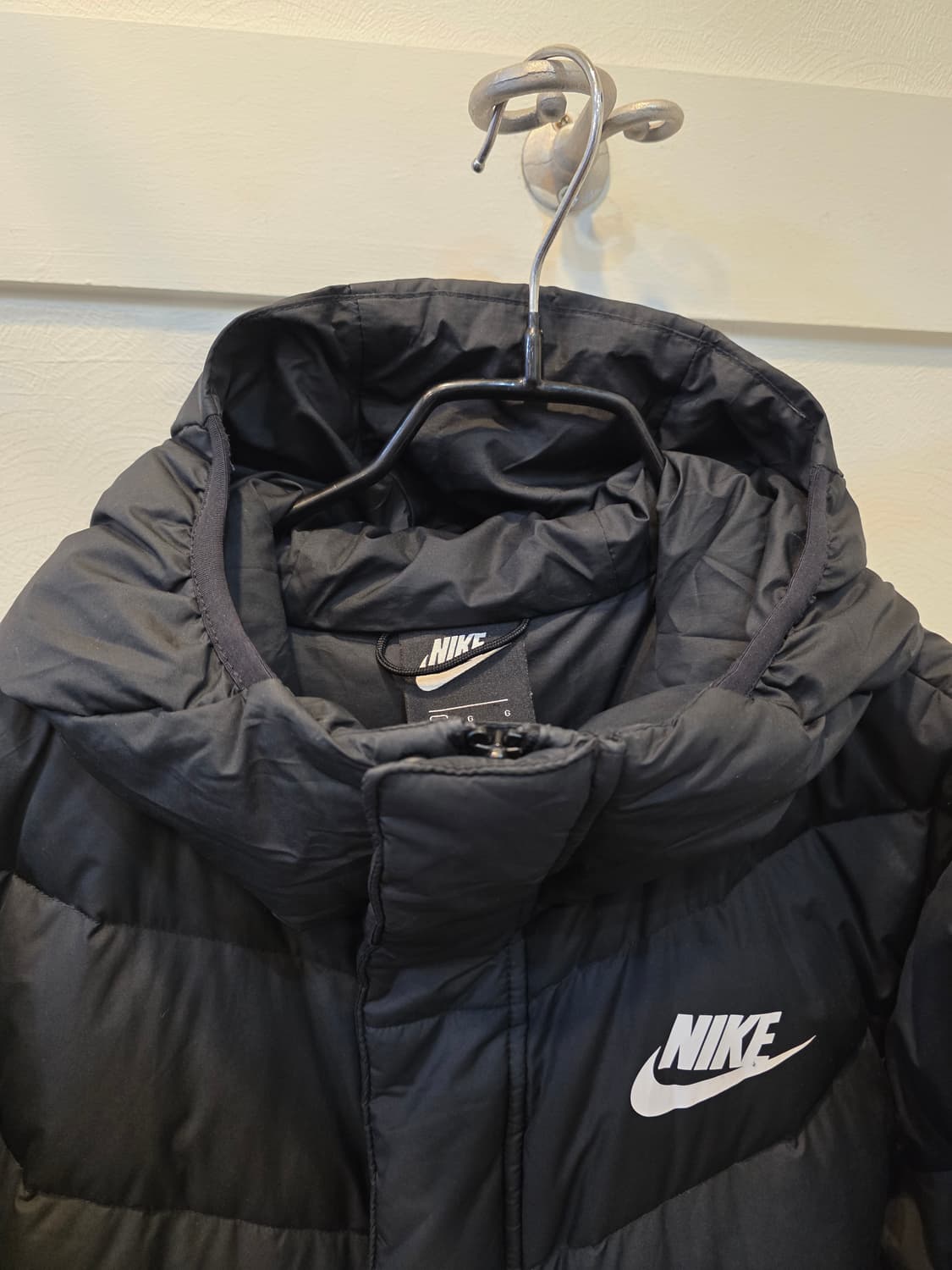 나이키 블랙 롱 패딩 상품이미지2