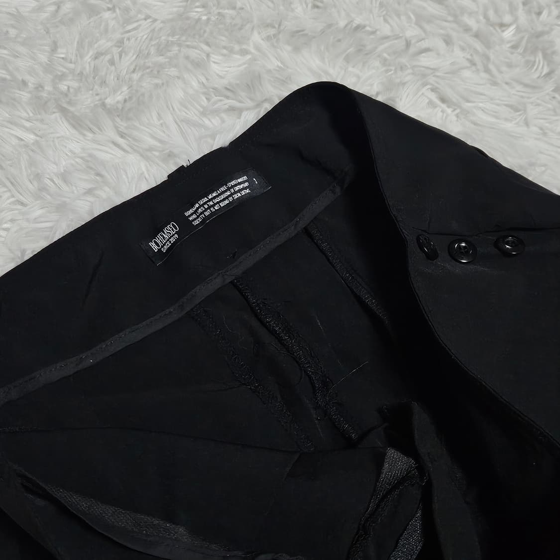 보헤미안서울 KNEE SHIRRING BOOTCUT PANTS L 상품이미지3
