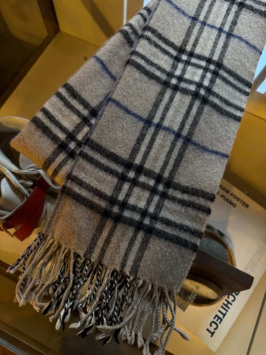 빈티지 캐시미어 머플러 상품이미지9