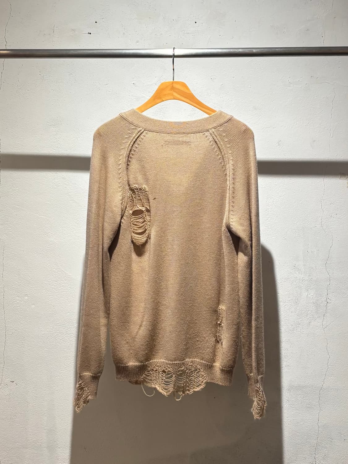 christian dada damaged cardigan 상품이미지3