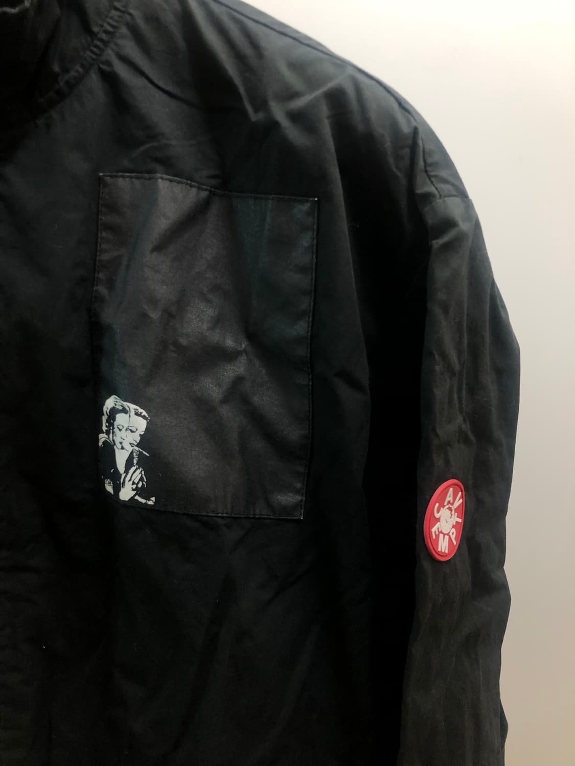 [M] 카브엠트 블랙 리플렉트 집업 자켓 상품이미지3