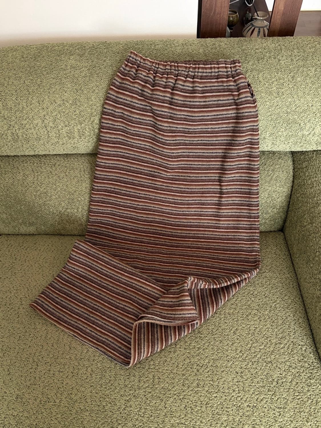stripe long skirt 상품이미지1