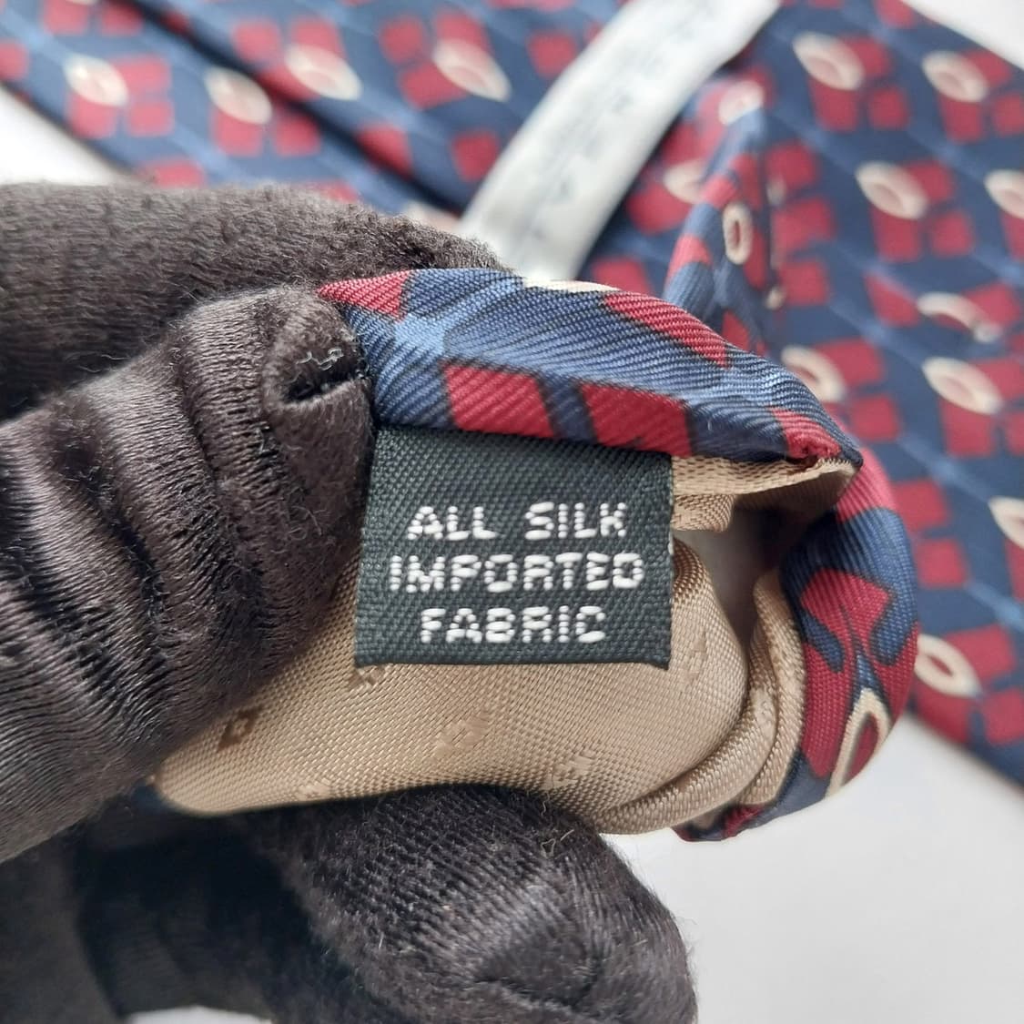 GIVENCHY 지방시 넥타이 네이비 패턴 A~B등급 K2428 상품이미지8