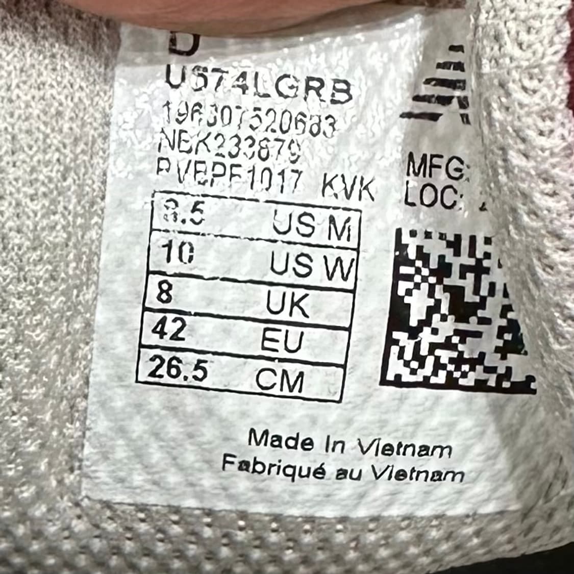 265) 뉴발란스 운동화 남성 남자 신발 574  레거시 버건디 상품이미지10